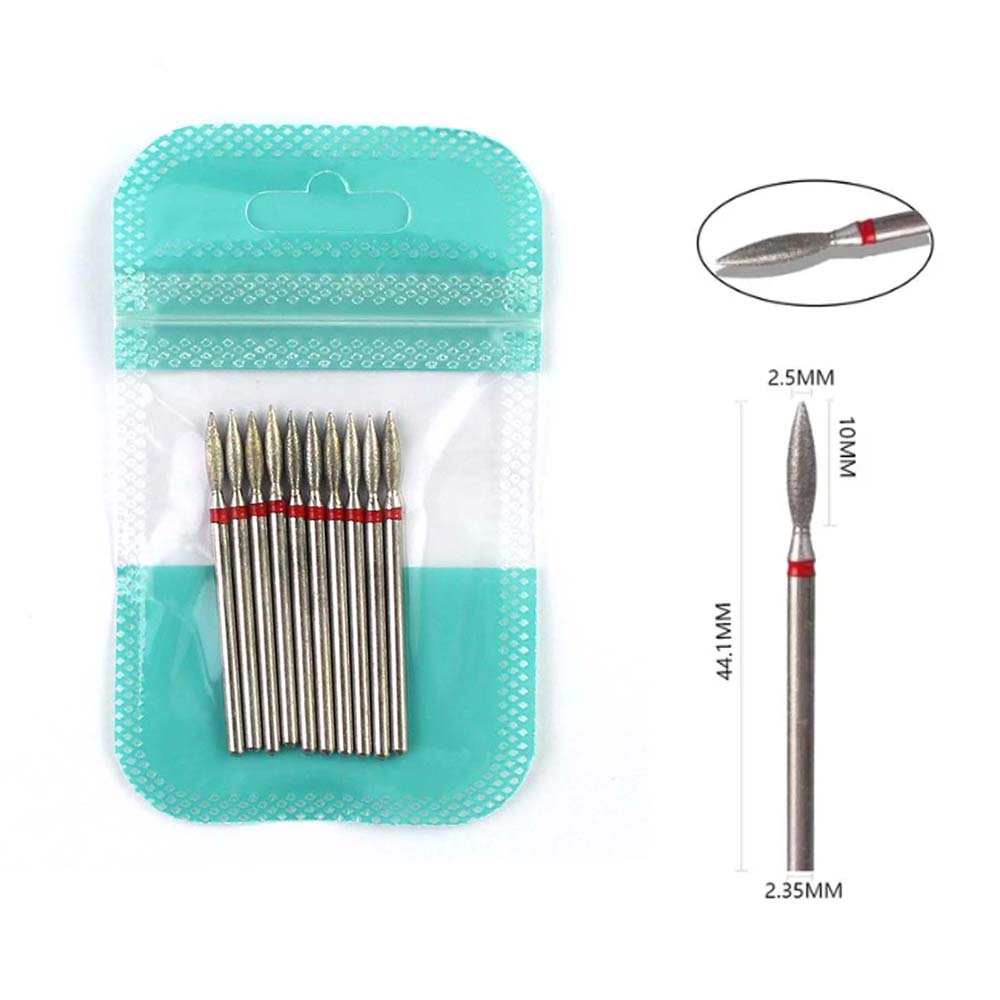 Gel Refill Pack - 10 adet Elmas Tırnak Matkap Uçları