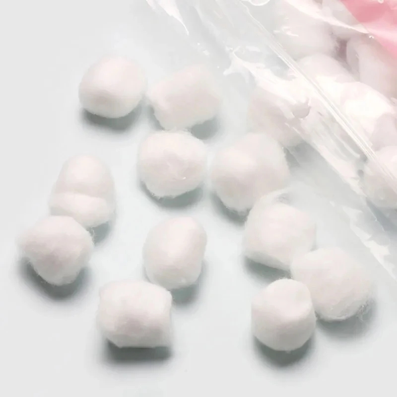 Gel Refill Pack - 100 adet tırnak sanat pamuk topları