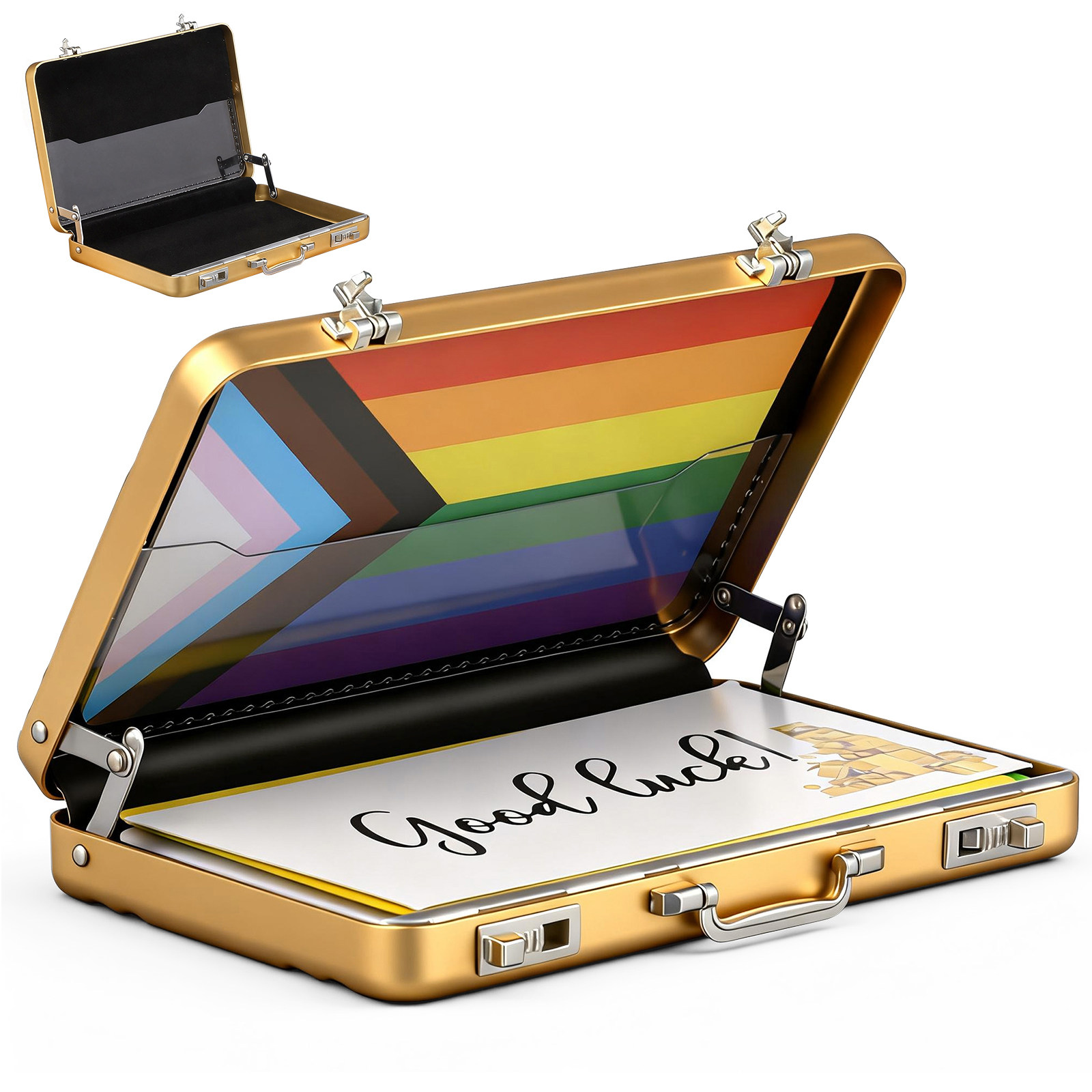 Card Index Box - Kartvizit Kutusu Alüminyum Şık Metal Tasarım