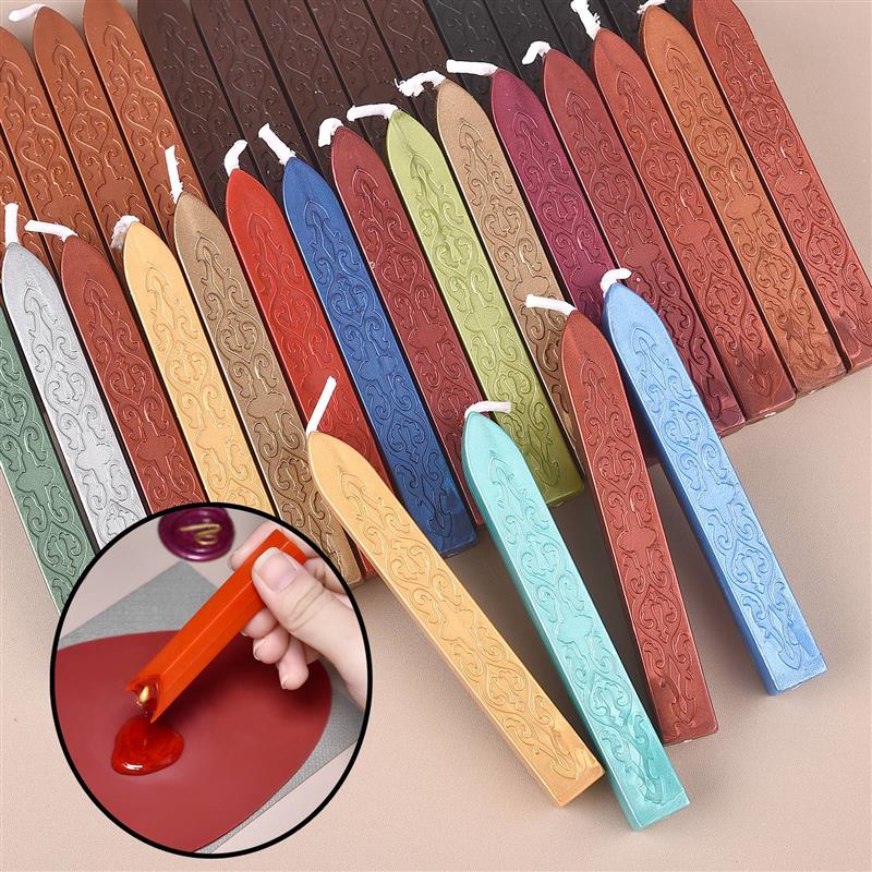 Wax Seal Stamp Set - 5 adet/paket Sızdırmazlık Balmumu Ok Çekirdek