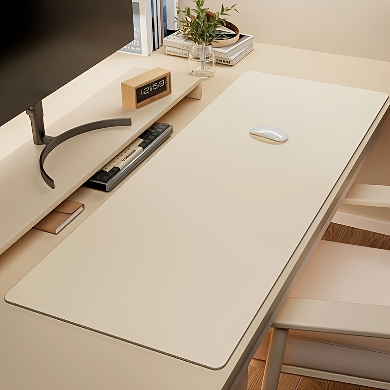 Leather Desk Pad - 1 adet büyük PU deri fare