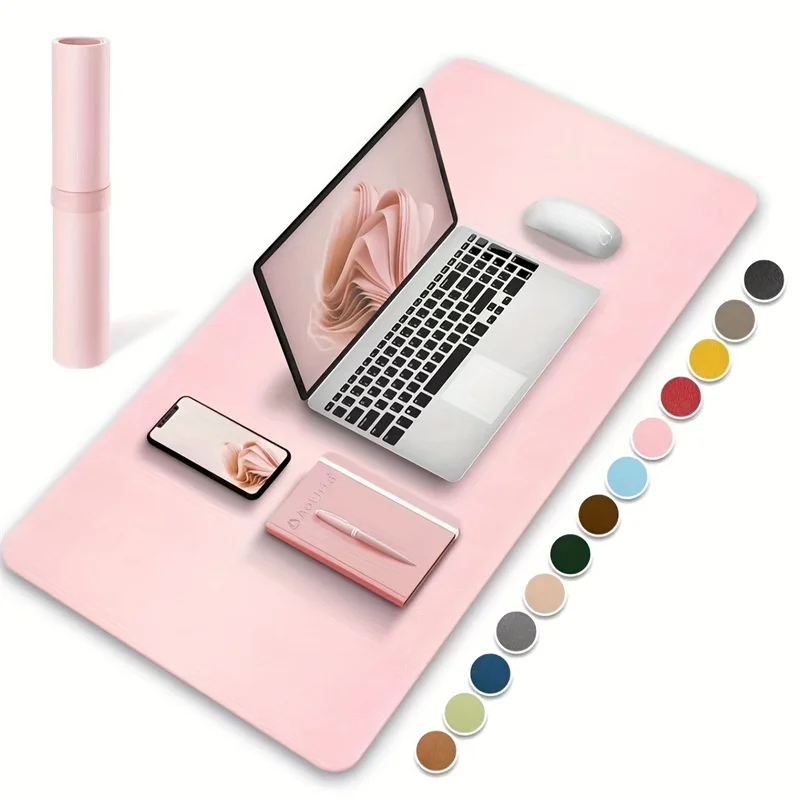 Leather Desk Pad - 1 adet büyük boy 600*300mm ofis