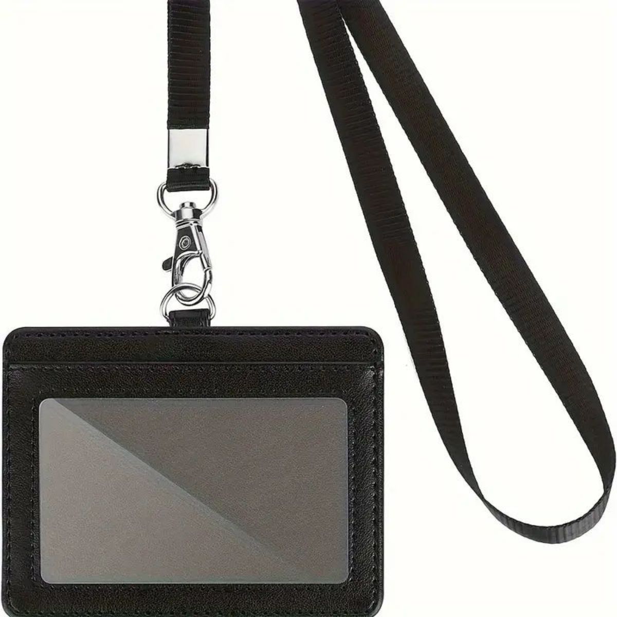 Index Card Holder - Güçlendirilmiş kimlik kordonu ve yükseltilmiş naylon