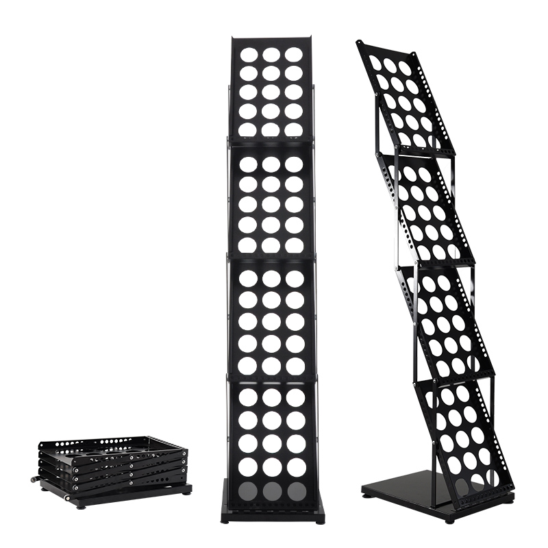 Magazine Holder Rack - Katlanır Metal broşür dergi katalog edebiyat
