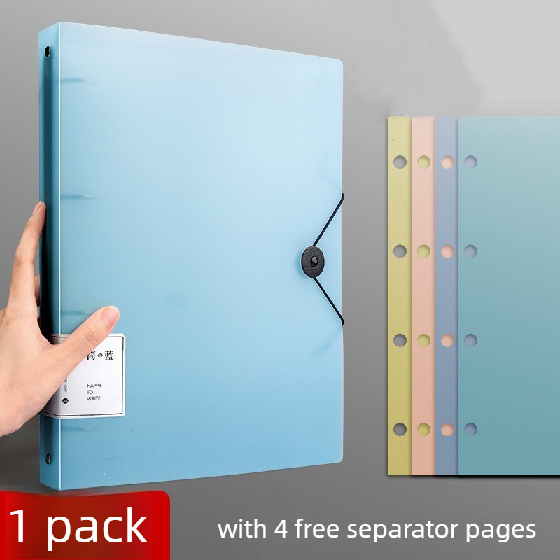 Binder A4 Lever - 4 Delikli A4 Kağıt Delgeçli Ciltleyici,