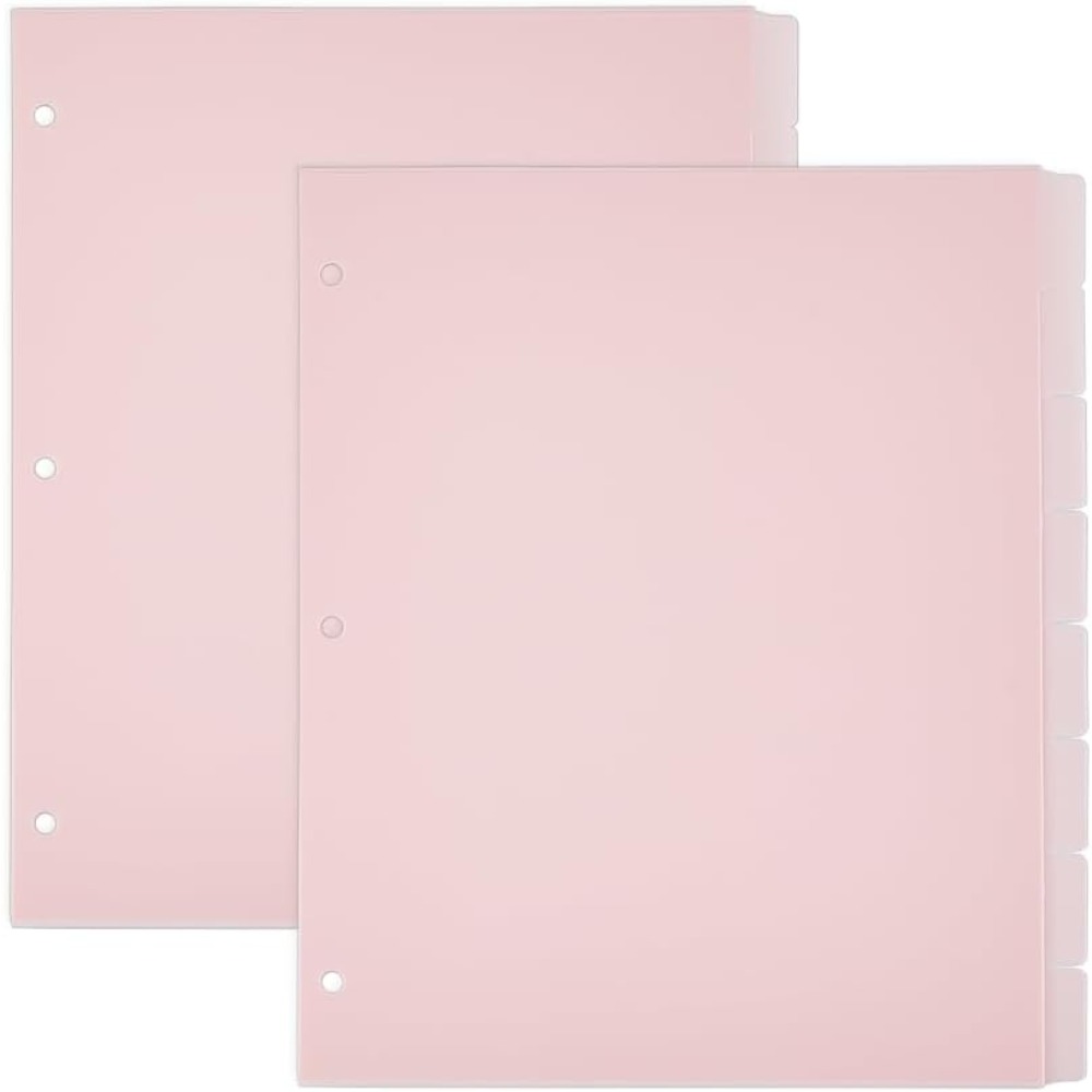 Tab Divider A4 - 16 Sayfa 3 Halkalı A4 Pembe