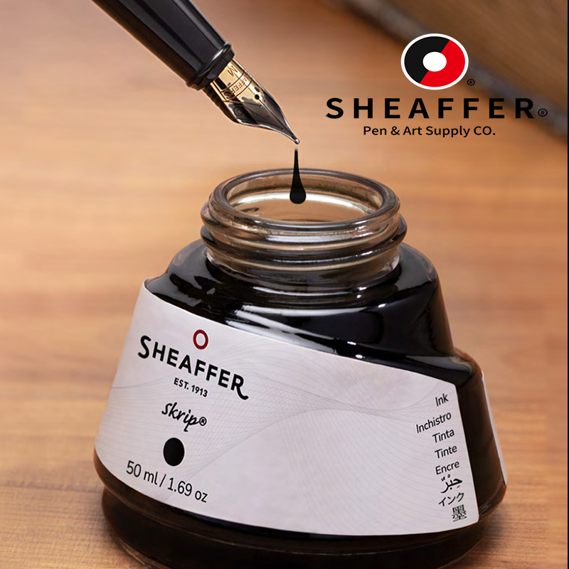 Fountain Pen Bottled Ink - Amerikan SHEAFFER Renkli Mürekkep Büyük Boy