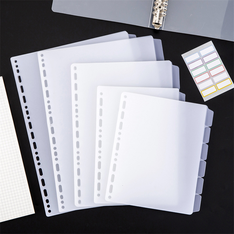 Tab Divider A4 - A4 A5 B5 Klasör Bölücüler Genel