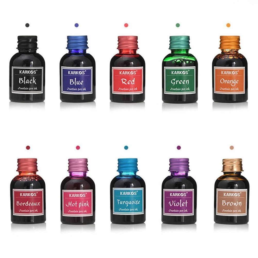 Fountain Pen Bottled Ink - Dolma Kalem Mürekkep Şişesi 30 ml