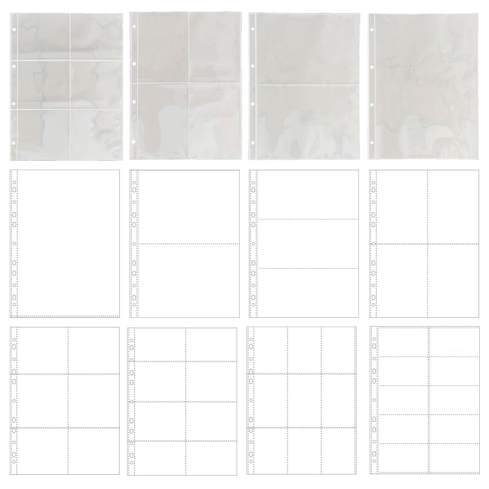 Binder A4 Lever - A4 Temizle 10 Adet Fotoğraf Albümü