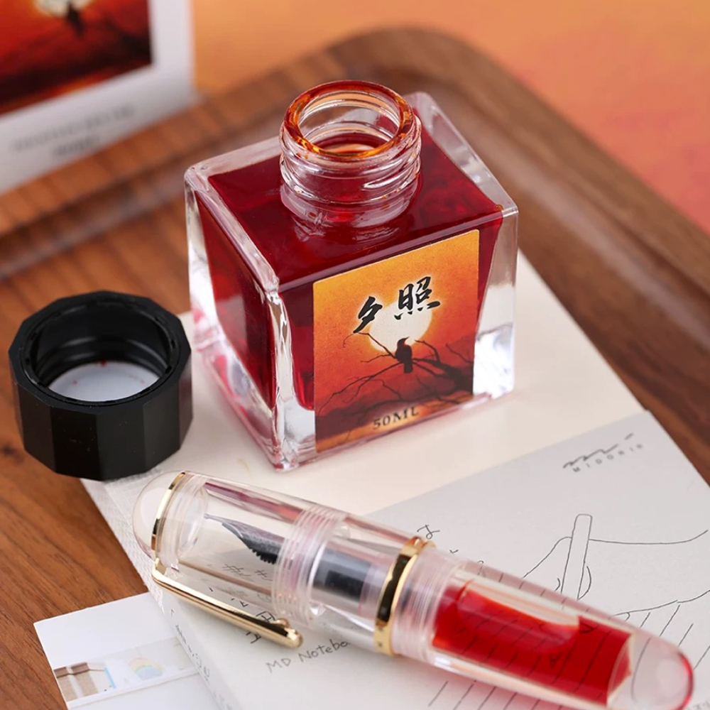 MAJOHN 50ml dolma kalem mürekk - Fountain Pen Bottled Ink incelemesi ve fiyatı