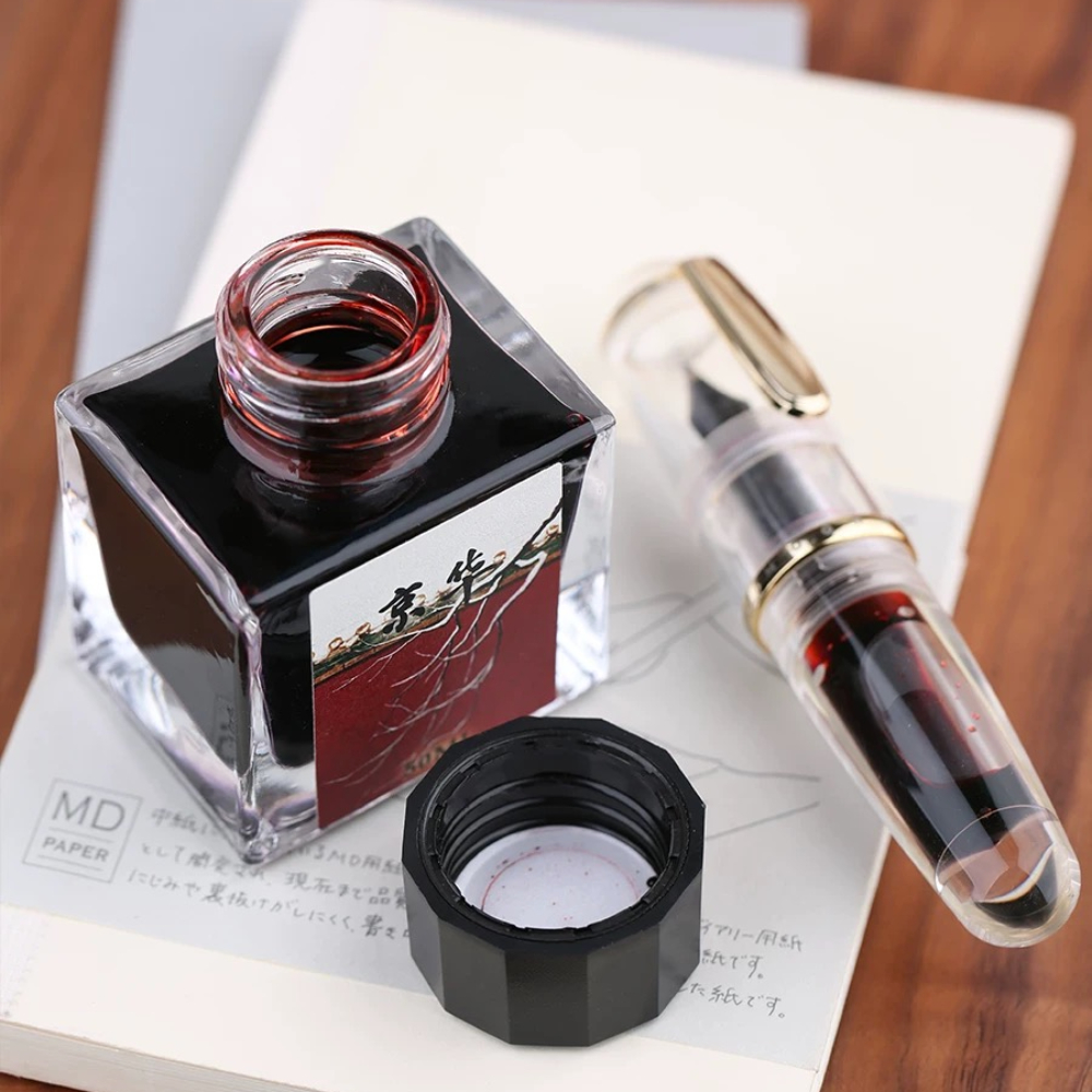 MAJOHN 50ml dolma kalem mürekk - Fountain Pen Bottled Ink incelemesi ve fiyatı
