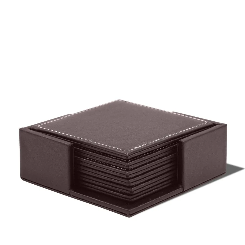 6 adet/takım iş deri bardak is - Leather Desk Pad incelemesi ve fiyatı