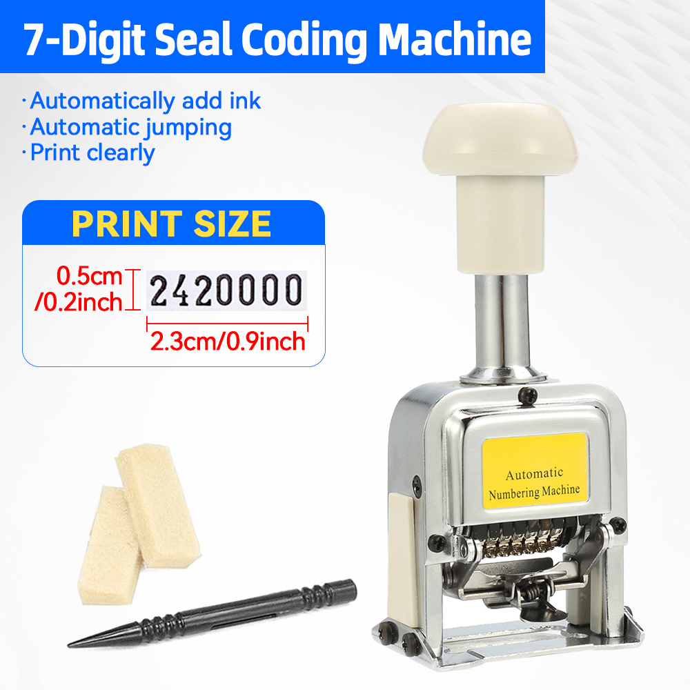 Sayı makinesi 7 pozisyon otoma - Rubber Date Stamp incelemesi ve fiyatı