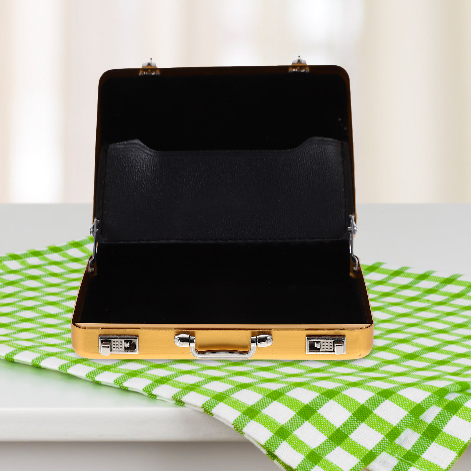 Kartvizit Kutusu Alüminyum Şık - Card Index Box incelemesi ve fiyatı