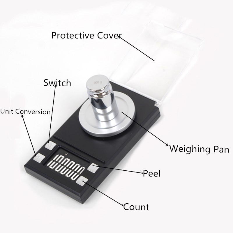20/50/100g 0.001g dijital takı - Tape Dispenser Weighted incelemesi ve fiyatı