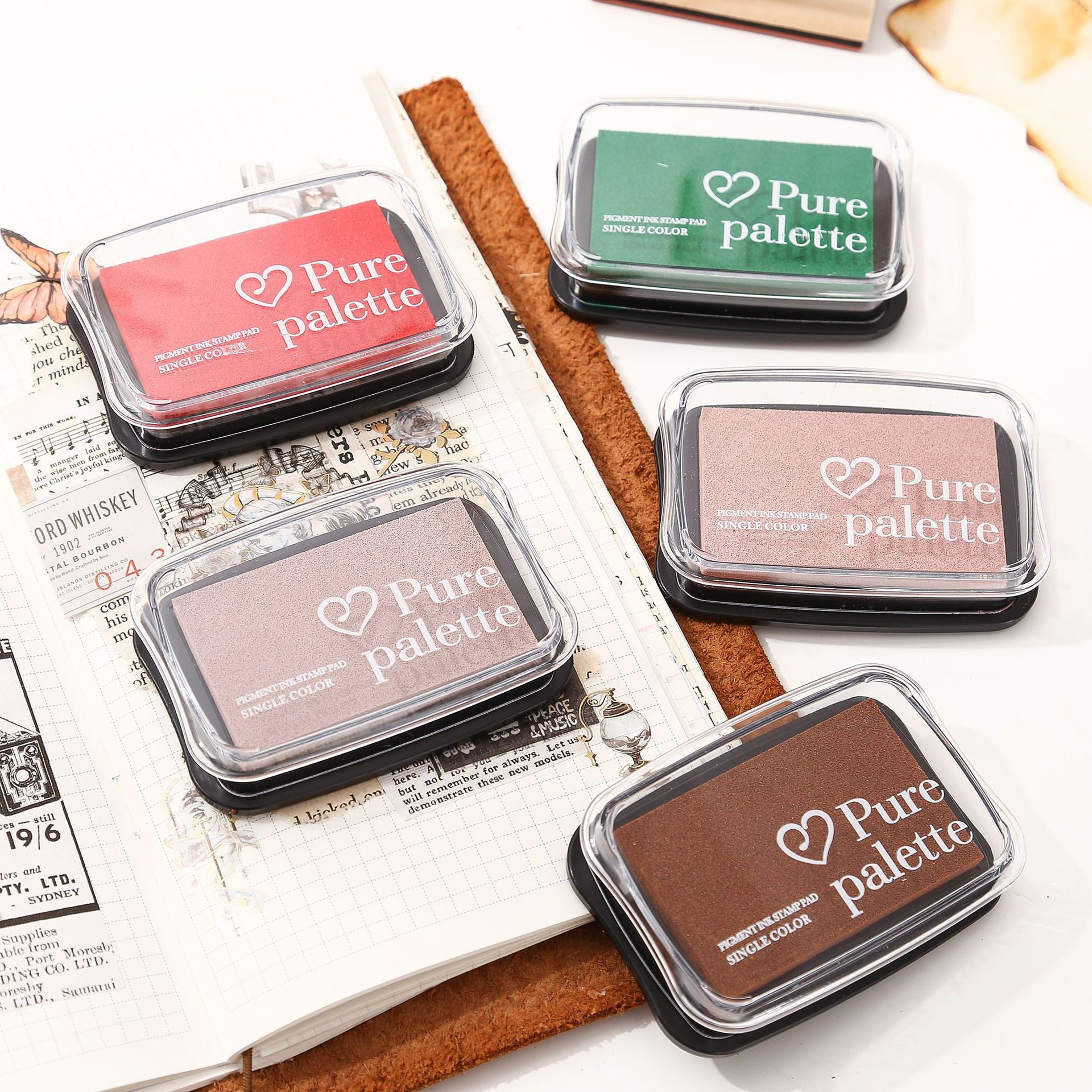 20 renk Büyük Boy Vintage Müre - Rubber Date Stamp incelemesi ve fiyatı