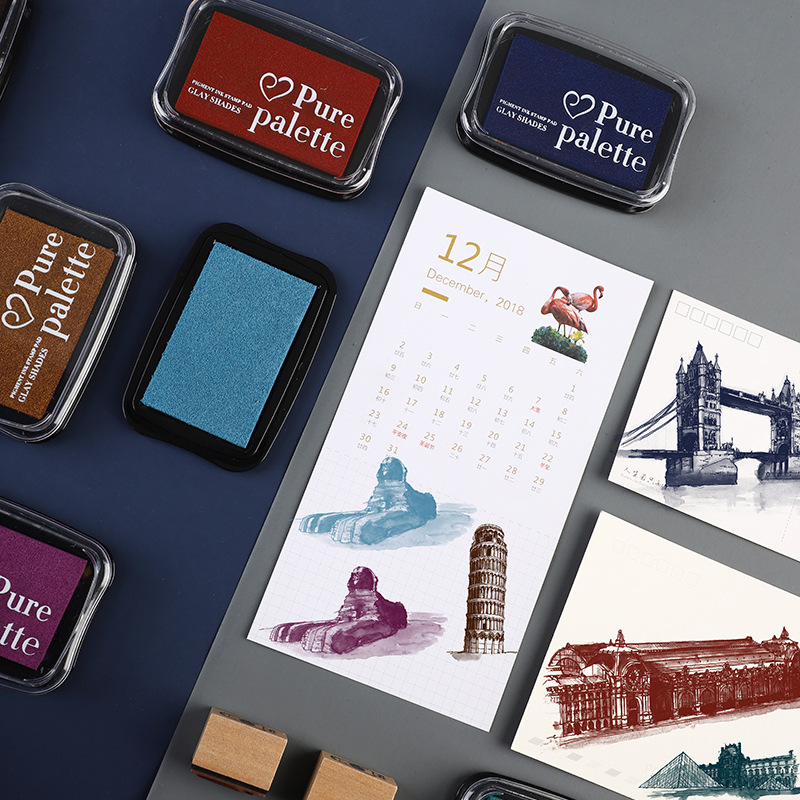 20 renk Büyük Boy Vintage Müre - Rubber Date Stamp incelemesi ve fiyatı