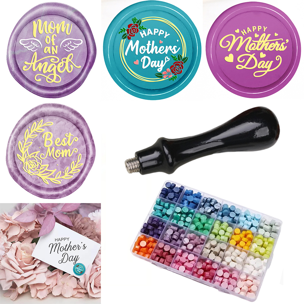 Mutlu Anneler Günü Mum Mühür D - Wax Seal Stamp Set incelemesi ve fiyatı