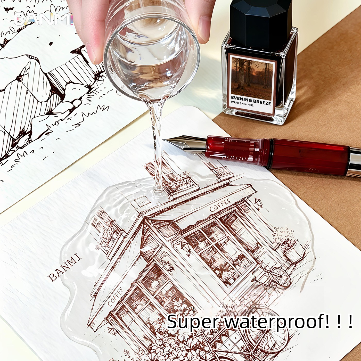 BANMI 10 Renk Dolma Kalemler M - Fountain Pen Bottled Ink incelemesi ve fiyatı