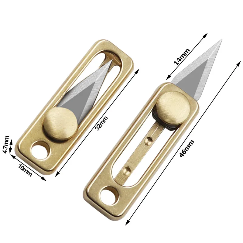 Mini Pirinç Paslanmaz Çelik Bı - Letter Opener Brass incelemesi ve fiyatı