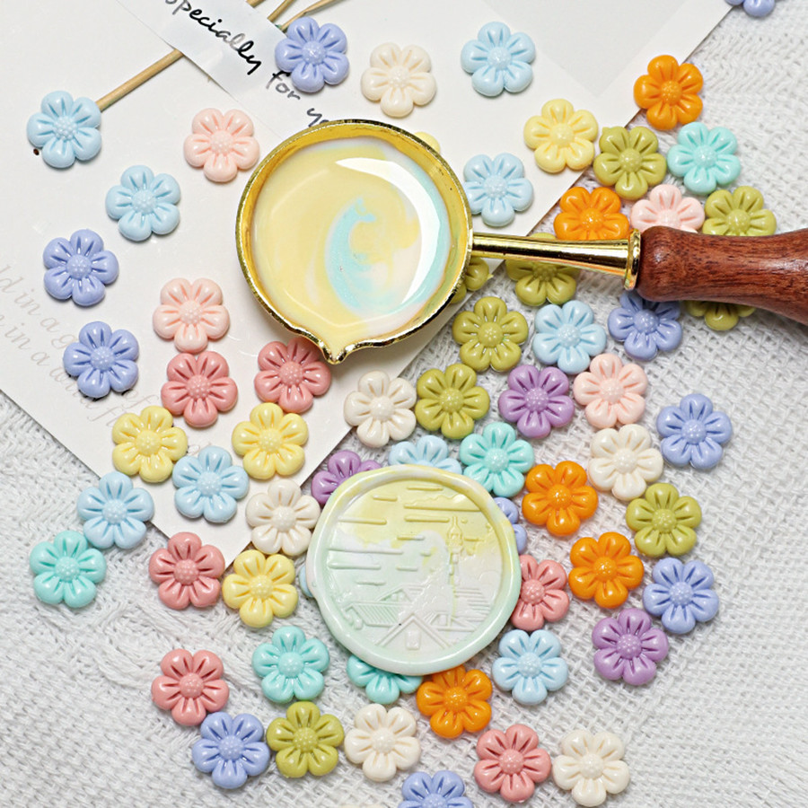 150 adet/torba Çiçek Şeklinde  - Wax Seal Stamp Set incelemesi ve fiyatı