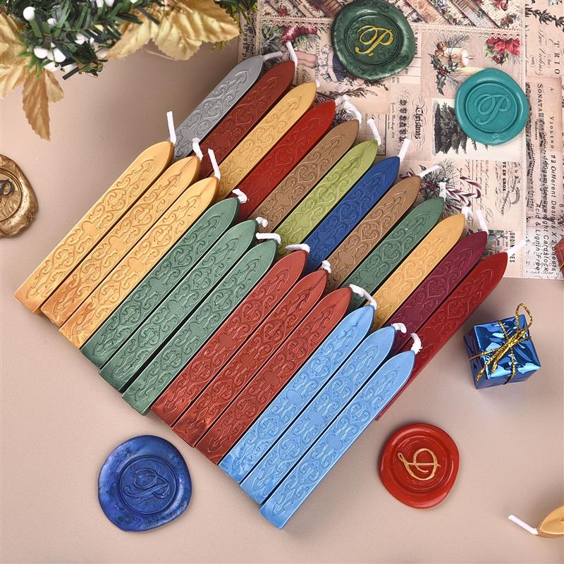 5 adet/paket Sızdırmazlık Balm - Wax Seal Stamp Set incelemesi ve fiyatı