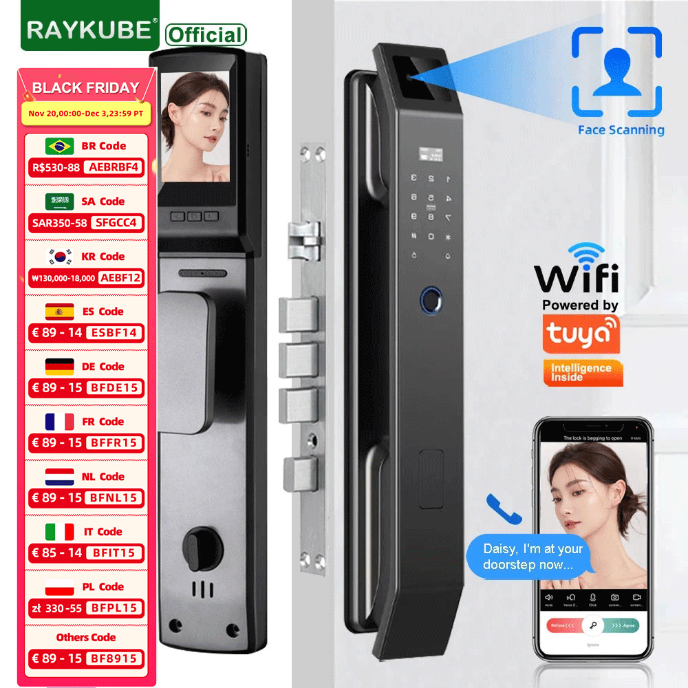 RAYKUBE DF14 Tuya WiFi 3D Yüz  - Letter Opener Brass incelemesi ve fiyatı