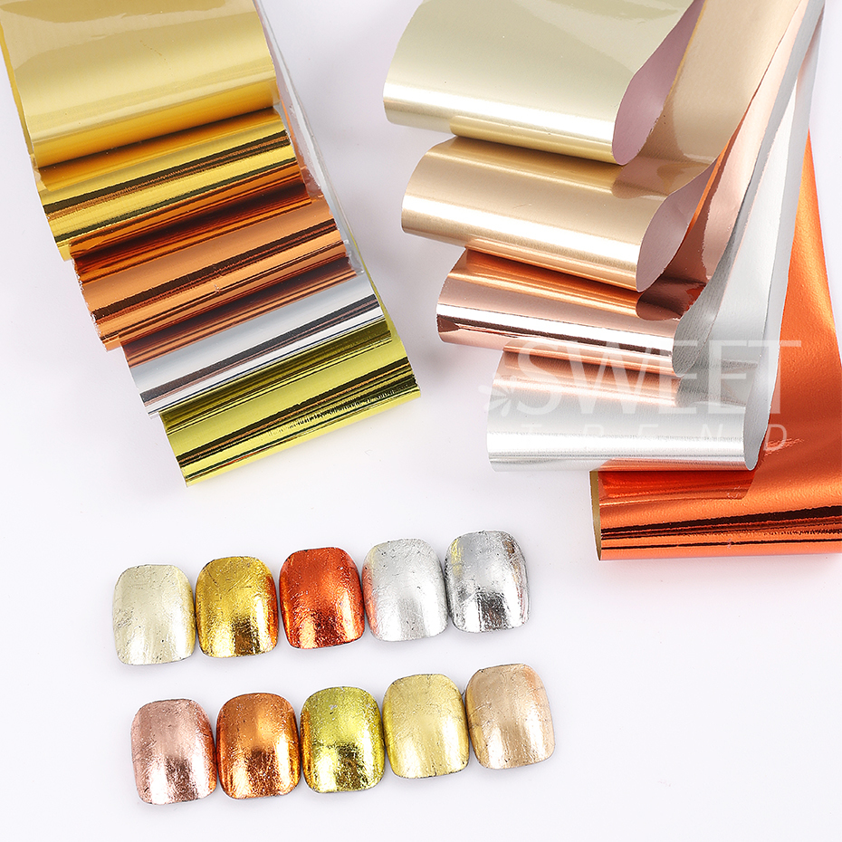 10 adet Metalik Tırnak Transfe - Gel Refill Pack incelemesi ve fiyatı