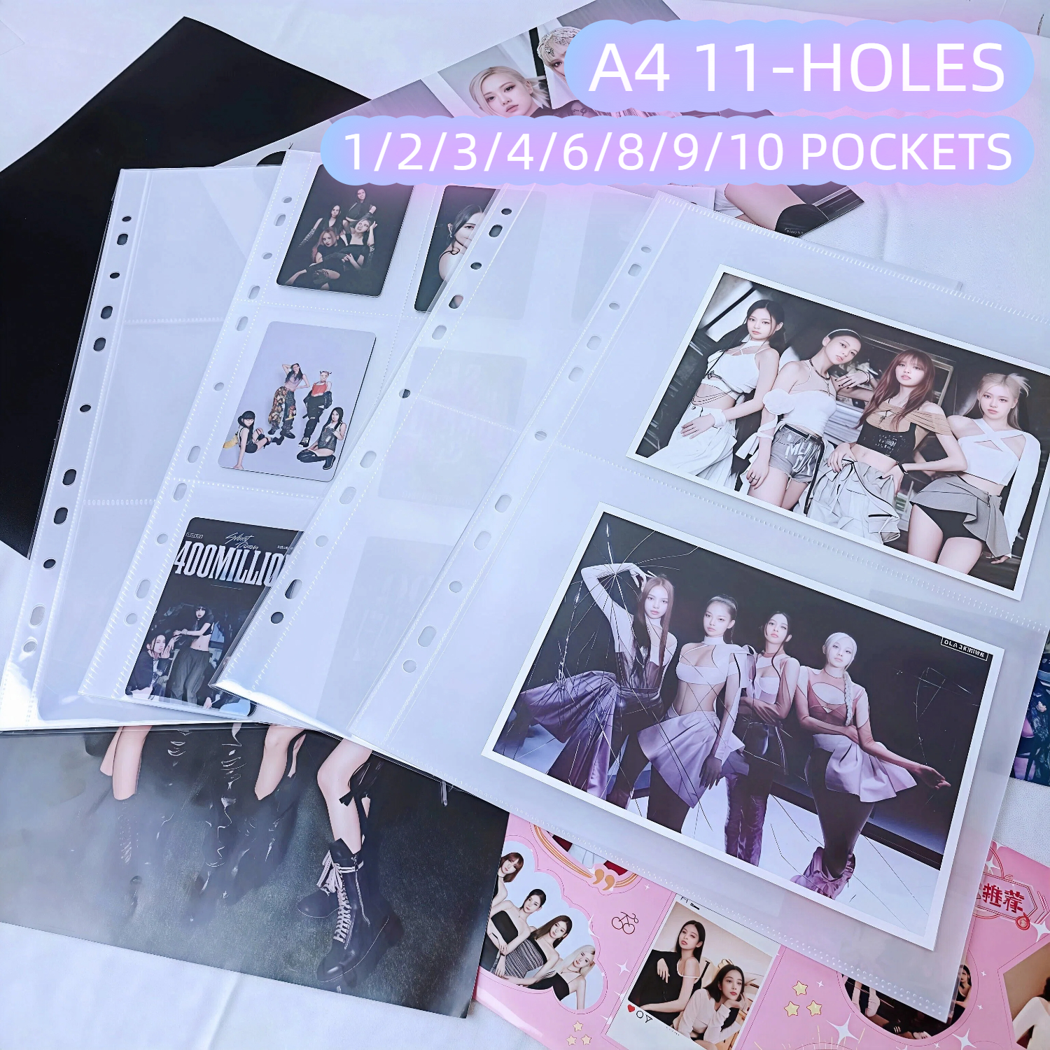 11 Delikli A4 Şeffaf Fotoğraf  - Binder A4 Lever incelemesi ve fiyatı