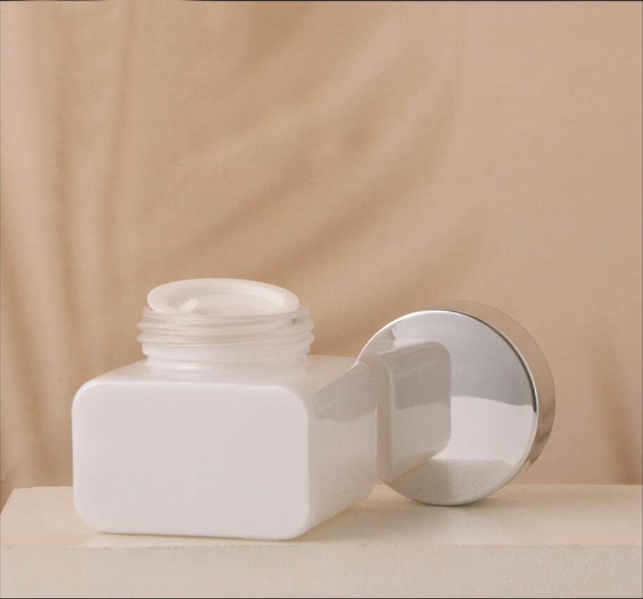 30G beyaz cam kavanoz gümüş ka - Gel Refill Pack incelemesi ve fiyatı