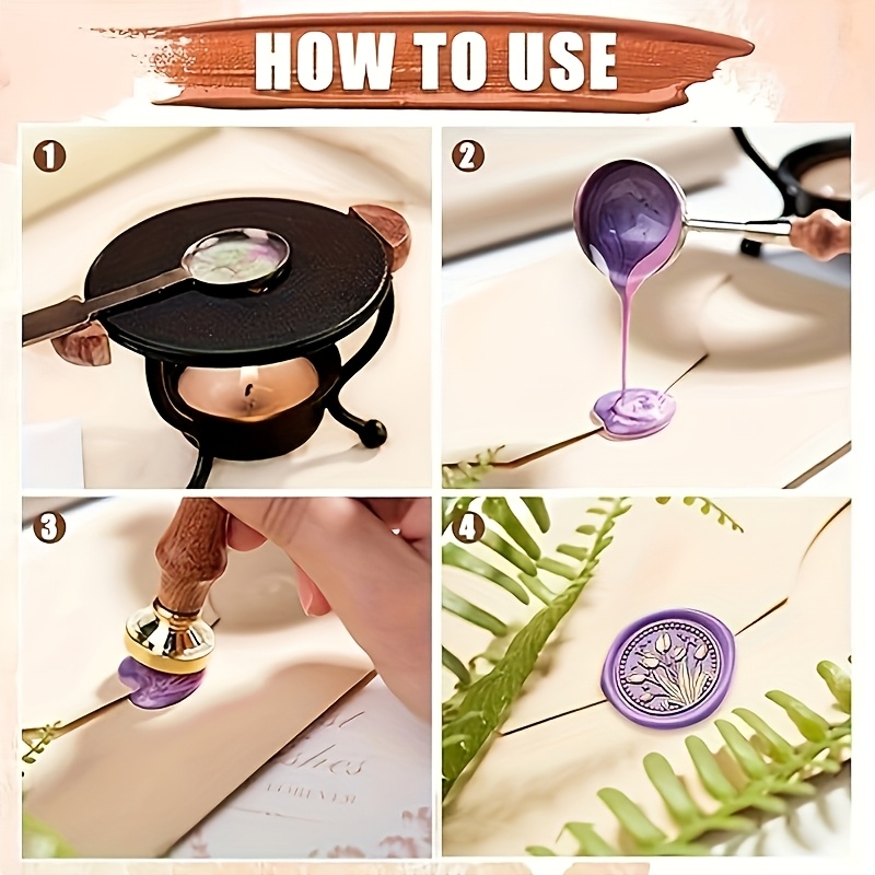 21 parçalı çeşitli stillerde b - Wax Seal Stamp Set incelemesi ve fiyatı