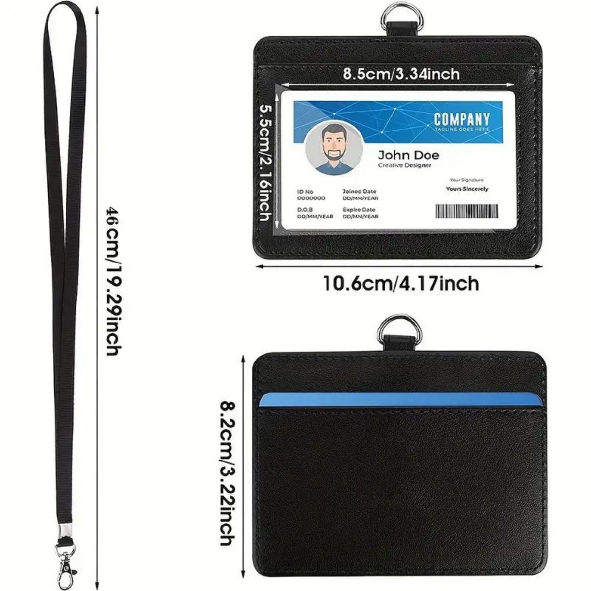 Güçlendirilmiş kimlik kordonu  - Index Card Holder incelemesi ve fiyatı