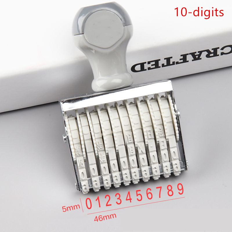 Taşınabilir 8/10 haneli sayı d - Rubber Date Stamp incelemesi ve fiyatı