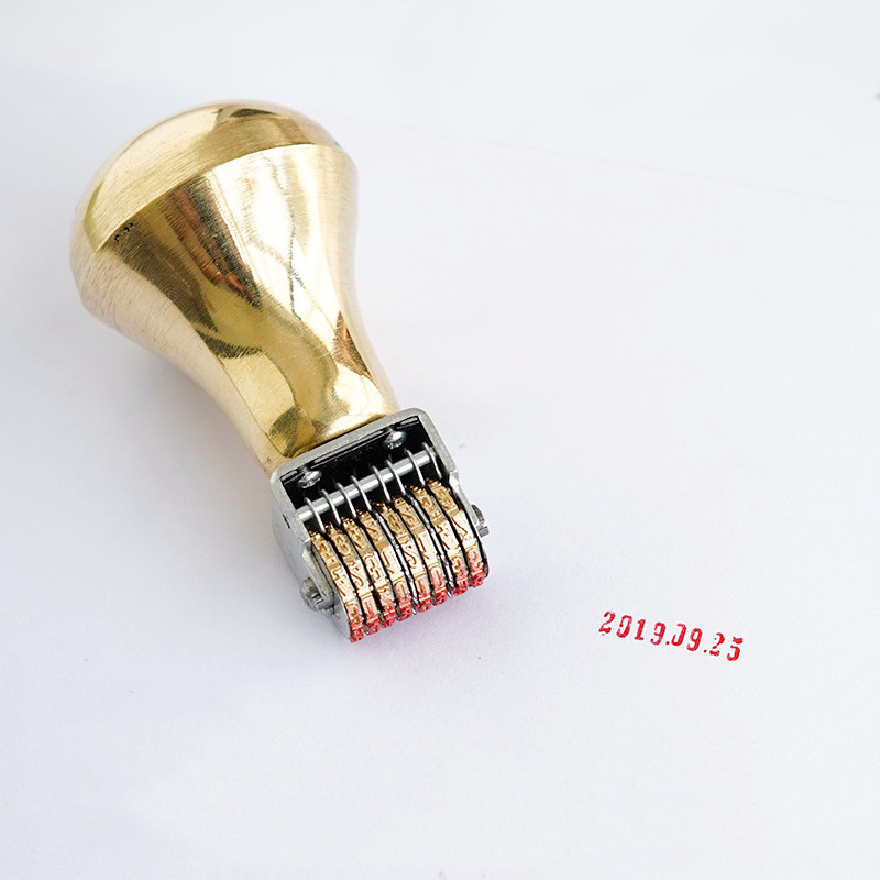 Retro silindir tarihi damgası  - Rubber Date Stamp incelemesi ve fiyatı