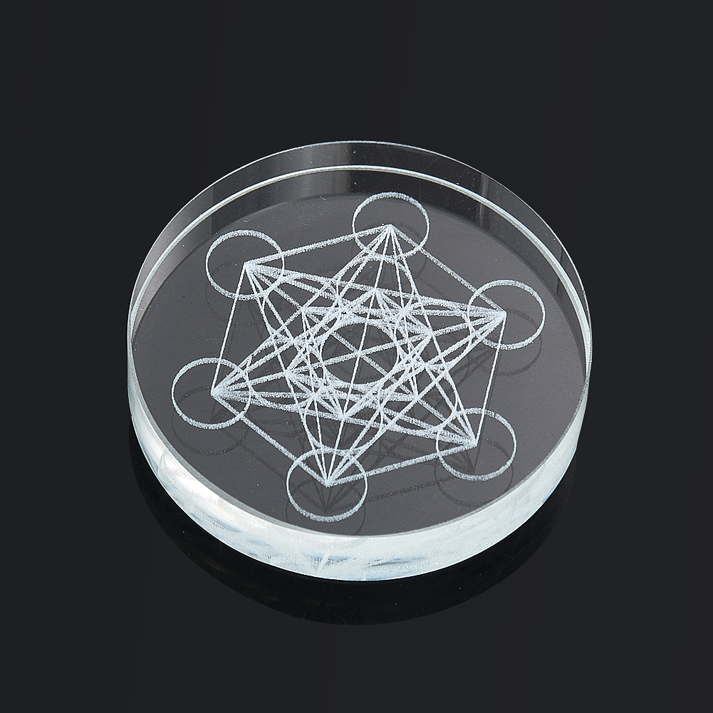 Metatron Küp Kristal Ekran Sta - Paper Weight Crystal incelemesi ve fiyatı