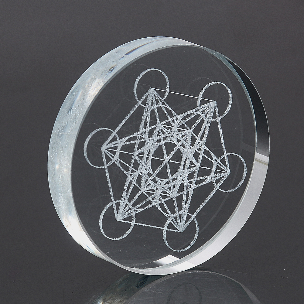 Metatron Küp Kristal Ekran Sta - Paper Weight Crystal incelemesi ve fiyatı