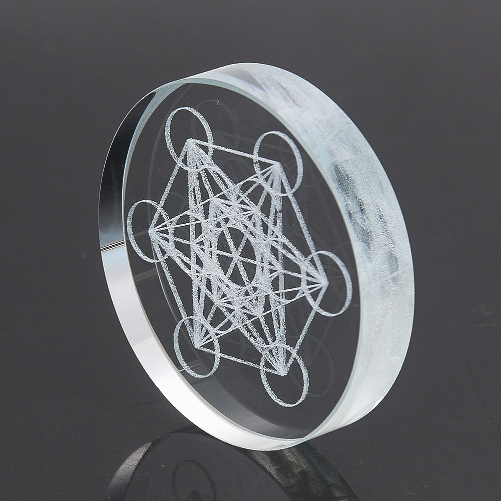 Metatron Küp Kristal Ekran Sta - Paper Weight Crystal incelemesi ve fiyatı