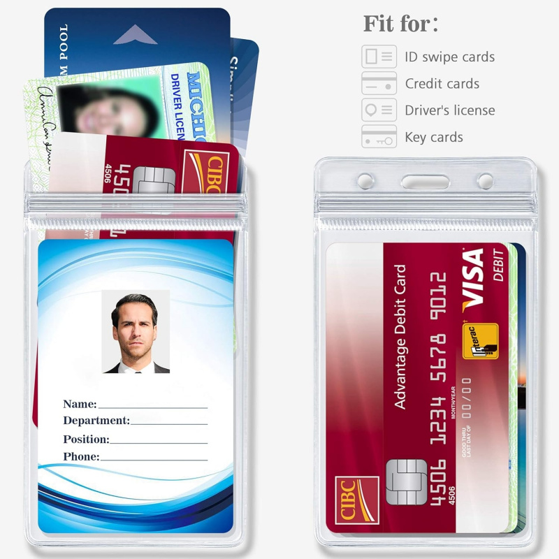 Metal rozet klipsli kimlik kar - Index Card Holder incelemesi ve fiyatı