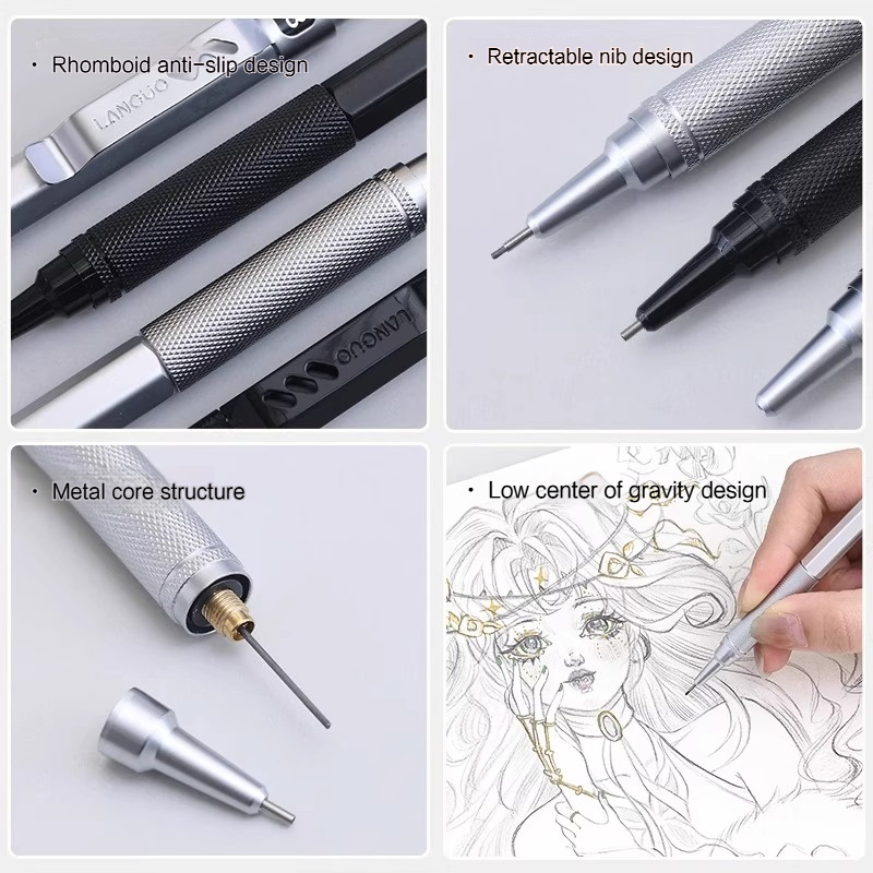 Languo Otomatik Mekanik Kurşun - Mechanical Pencil 0.3 incelemesi ve fiyatı