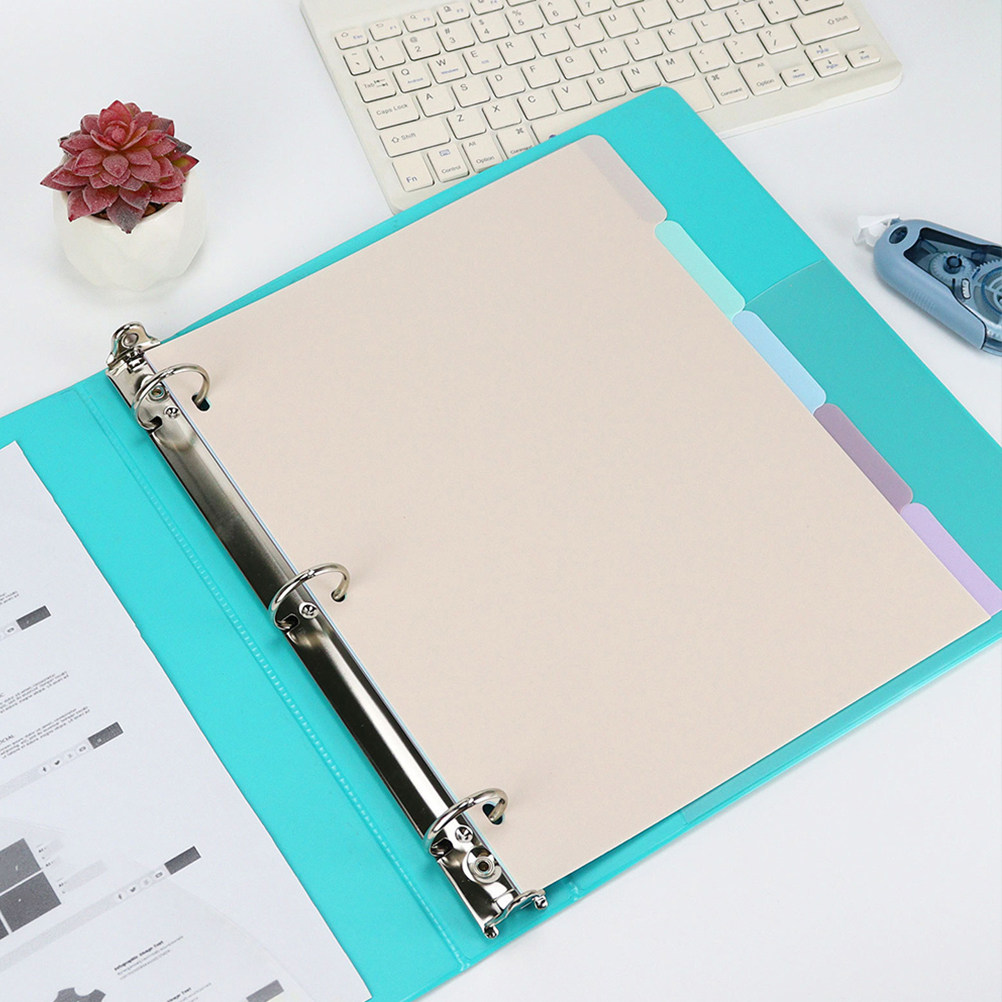1 Set A4 Buzlu PP Çok Bölmeli  - Tab Divider A4 incelemesi ve fiyatı