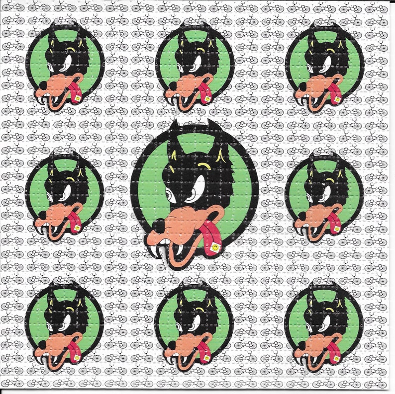 Dire Wolf Psychedelic LSD Asit - Ink Blotter Paper incelemesi ve fiyatı