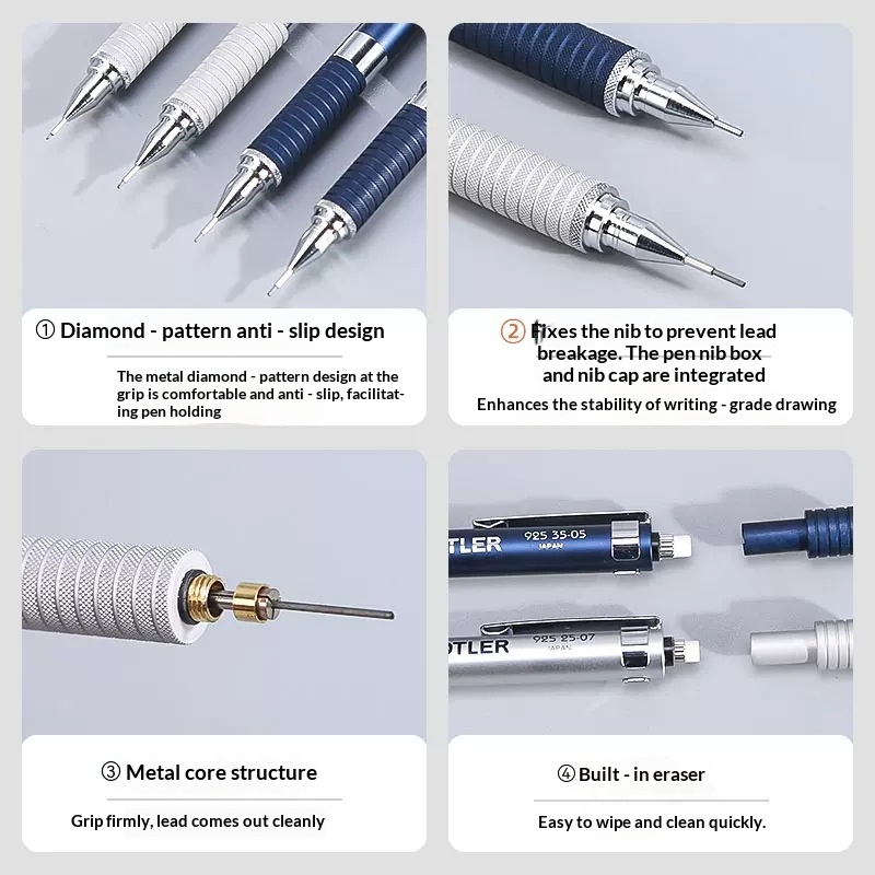 Staedtler 925 Tam Metal Tasarı - Mechanical Pencil 0.3 incelemesi ve fiyatı
