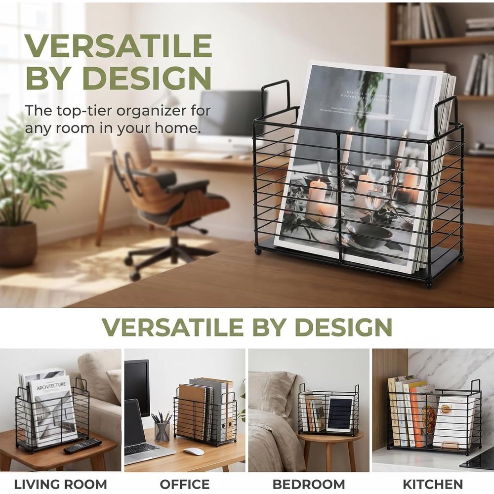 Metal Dergi Rafı, Gazete Kitap - Magazine Holder Rack incelemesi ve fiyatı