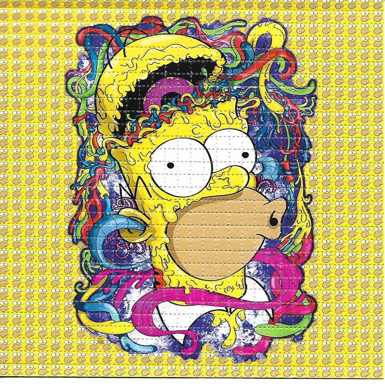 Zihin üfleme Psychedelic asit  - Ink Blotter Paper incelemesi ve fiyatı