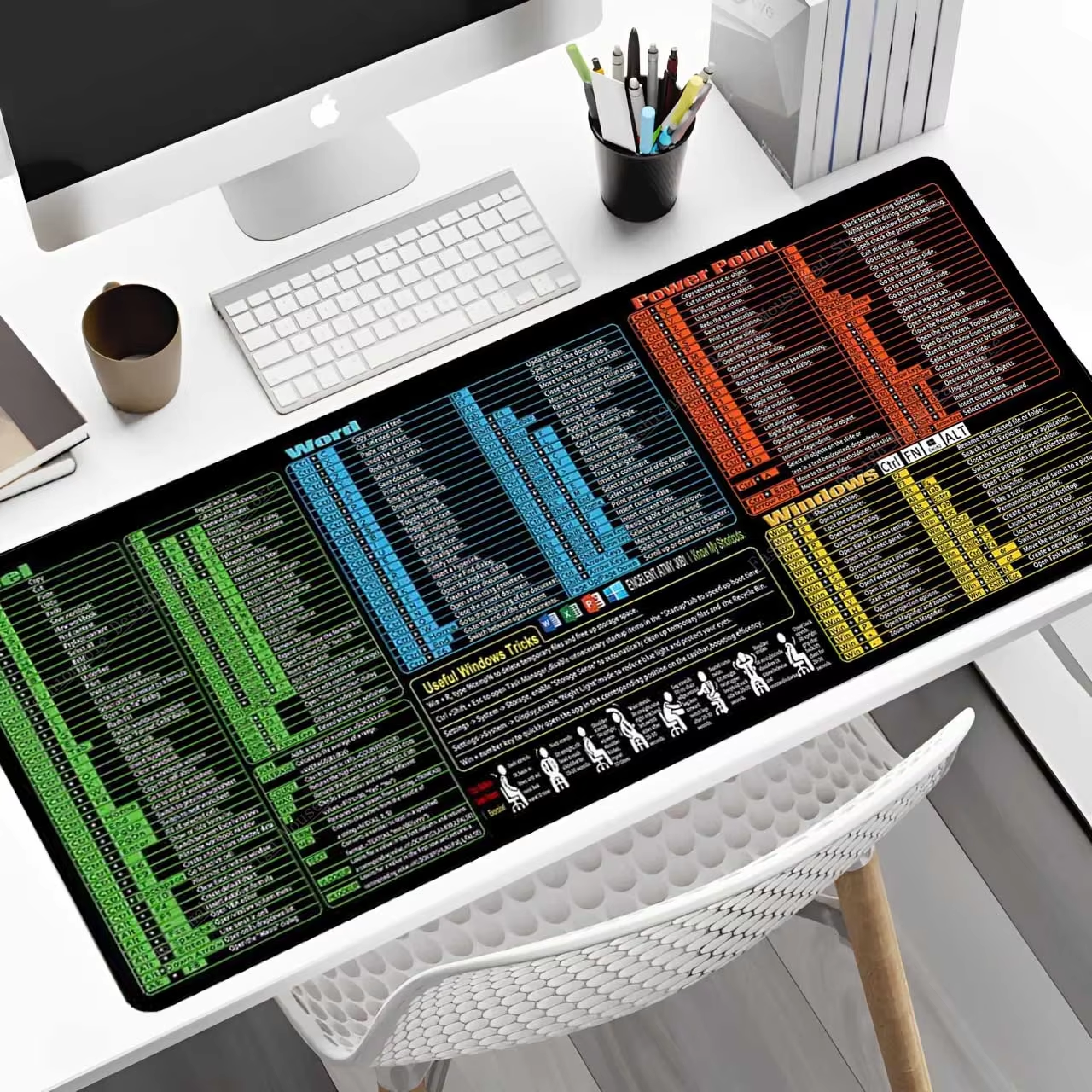 Excel Word Power Point Windows - Leather Desk Pad incelemesi ve fiyatı