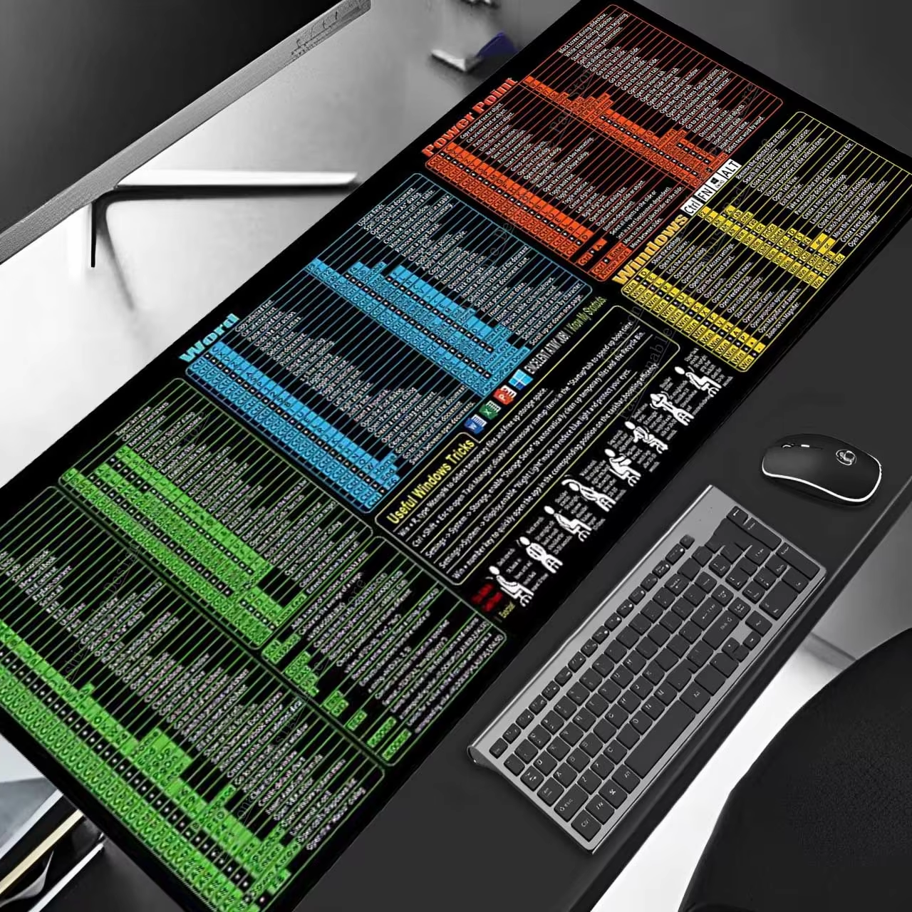 Excel Word Power Point Windows - Leather Desk Pad incelemesi ve fiyatı