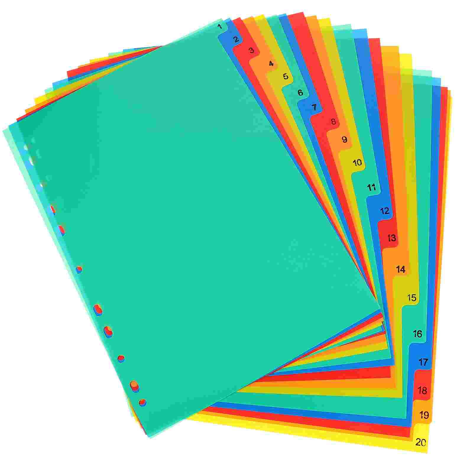 20 adet A4 Ayrılmış Gevşek Yap - Tab Divider A4 incelemesi ve fiyatı