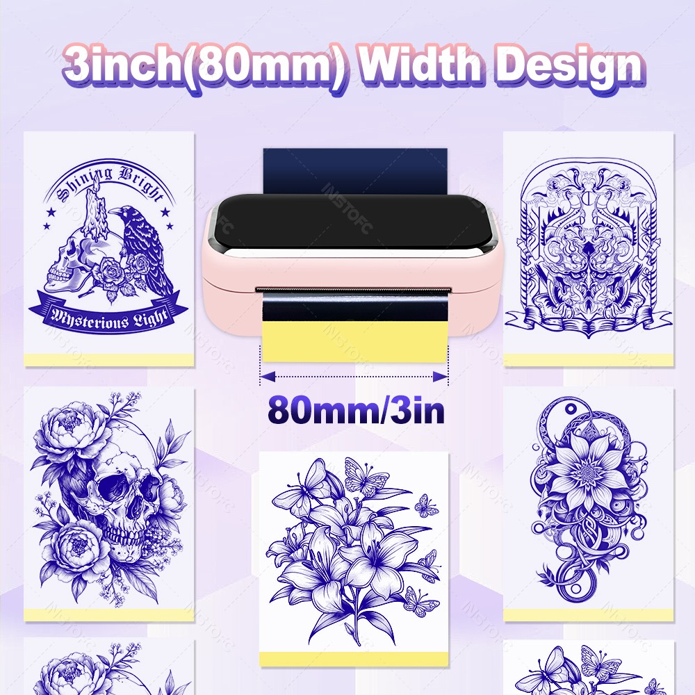 Mini Dövme Şablon Yazıcısı AIM - Ink Blotter Paper incelemesi ve fiyatı