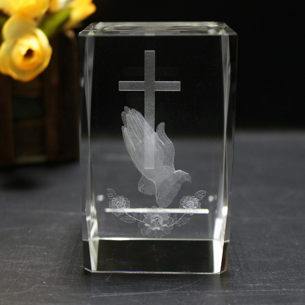 3D Lazer Kristal Dini Küp Kris - Paper Weight Crystal incelemesi ve fiyatı